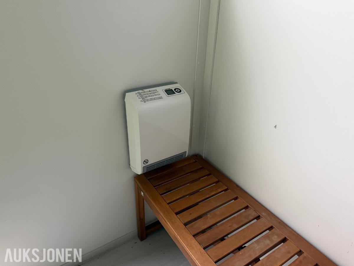 Containex skiftebrakke - Garderobebrakke
