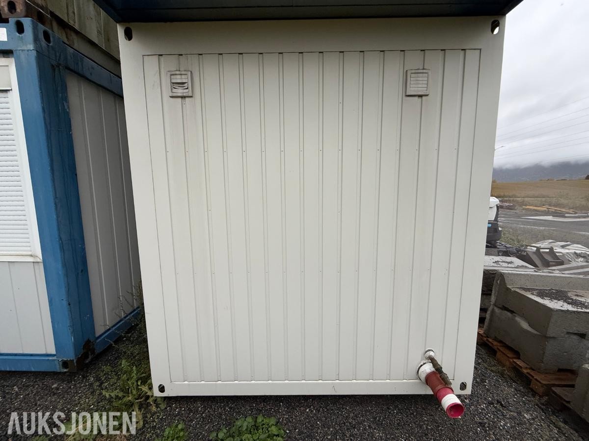 Garderobebrakke - Skiftebrakke med toalett, dusj ++