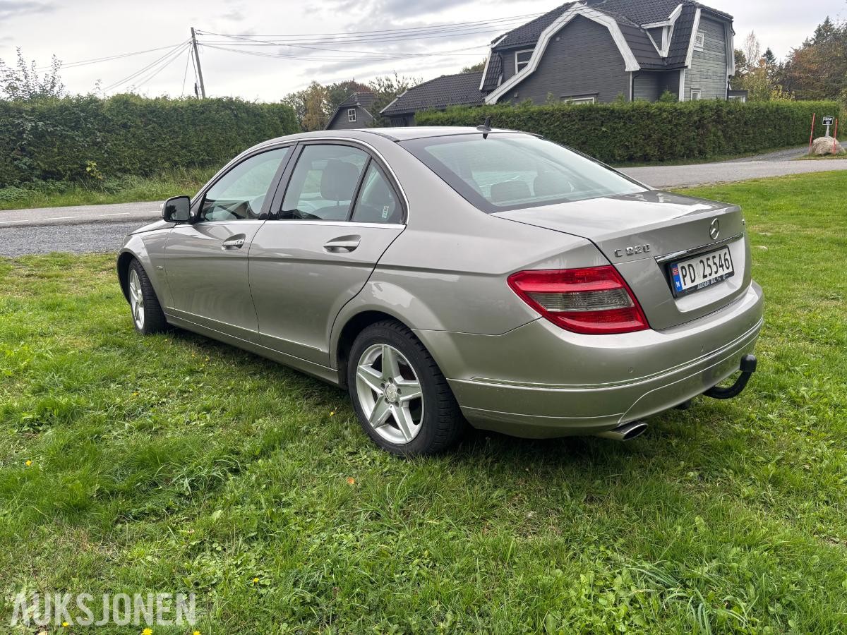 2008 MERCEDES-BENZ C 220 CDI 2.1 170HK AUTOMAT, CRUISEKONTROLL, S+V DEKK