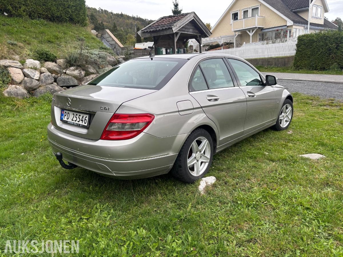 2008 MERCEDES-BENZ C 220 CDI 2.1 170HK AUTOMAT, CRUISEKONTROLL, S+V DEKK