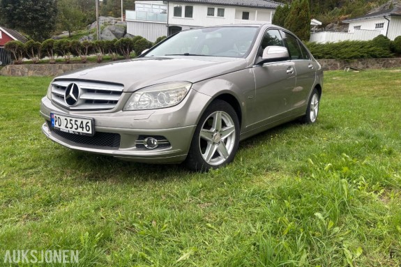 2008 MERCEDES-BENZ C 220 CDI 2.1 170HK AUTOMAT, CRUISEKONTROLL, S+V DEKK