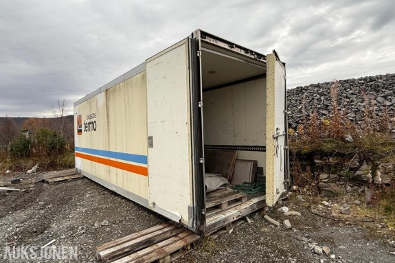 25 Fots isolert container med innhold
