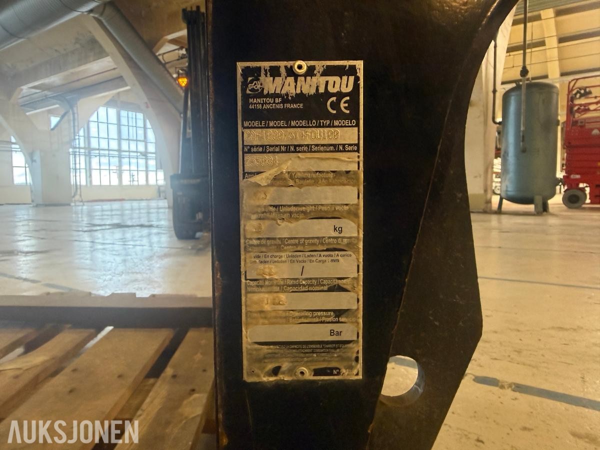 Manitou gaffelbord