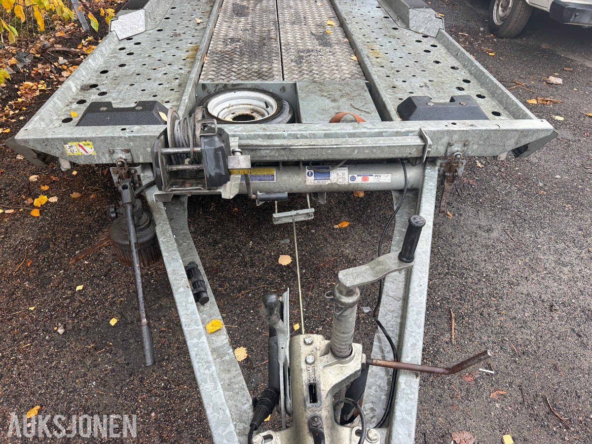 2019 Ifor Williams CT bilhenger med 2666kg nyttelast