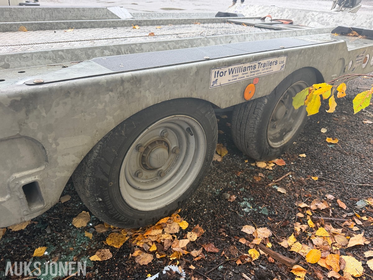 2019 Ifor Williams CT bilhenger med 2666kg nyttelast