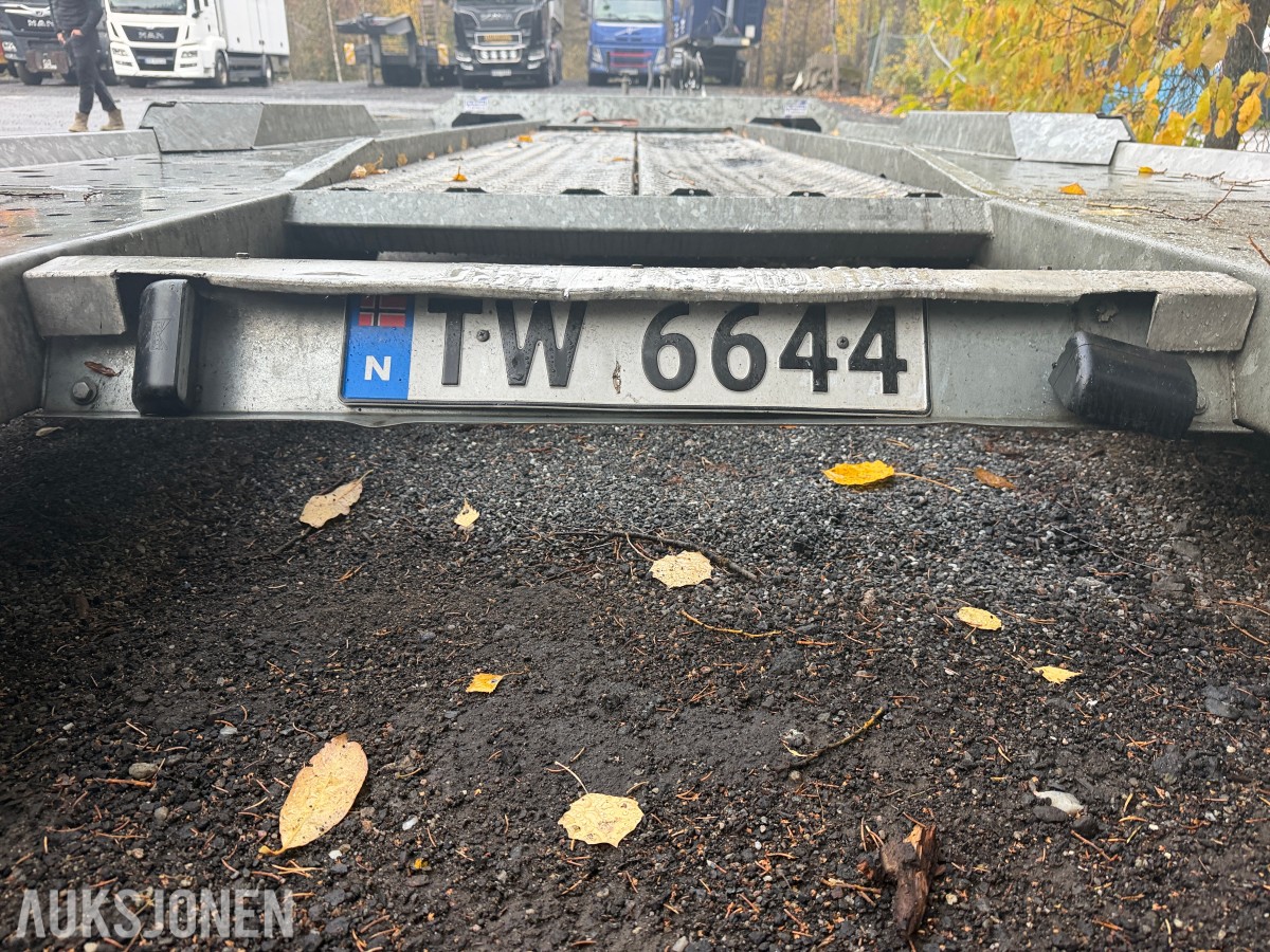 2019 Ifor Williams CT bilhenger med 2666kg nyttelast