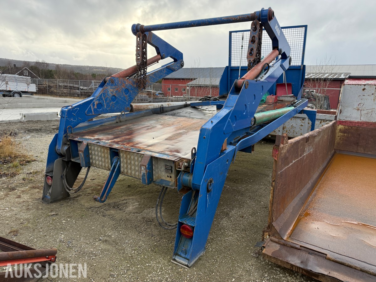 JOAB Liftcontainerpåbygg på cameleon system