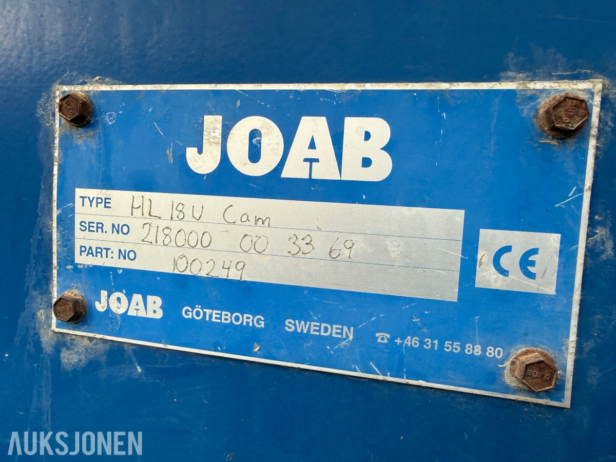 JOAB Liftcontainerpåbygg på cameleon system