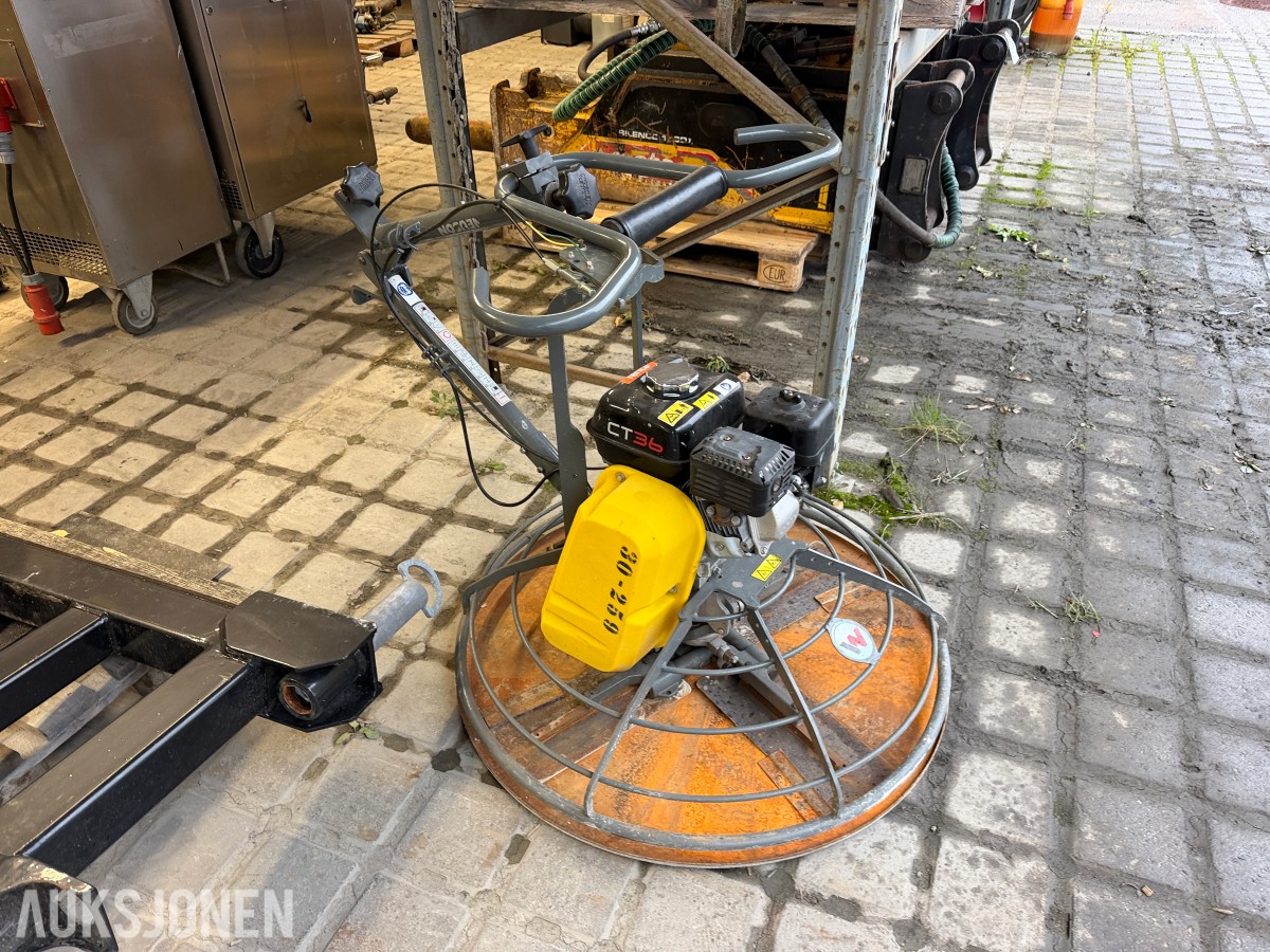 2018 Wacker Neuson CT 36-5A betongglatter 