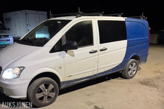 2014 Mercedes-Benz Vito - V116 A2 4MATIC - Innredning - 265200KM