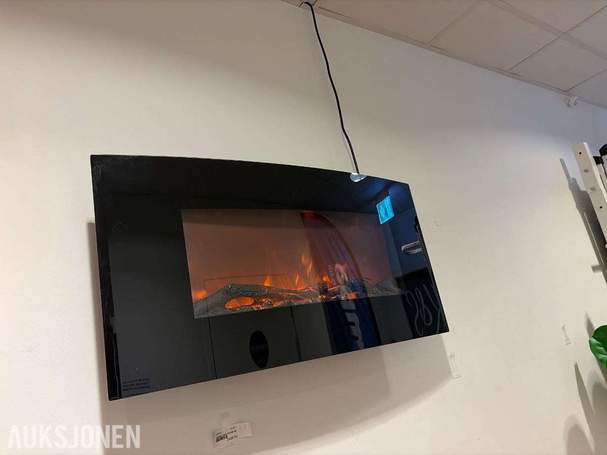 2024 2024 Norflame Lang kurvet Norflame peis