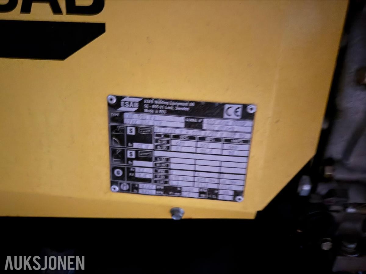 2005 Esab KMP 180 TA sveise apparat