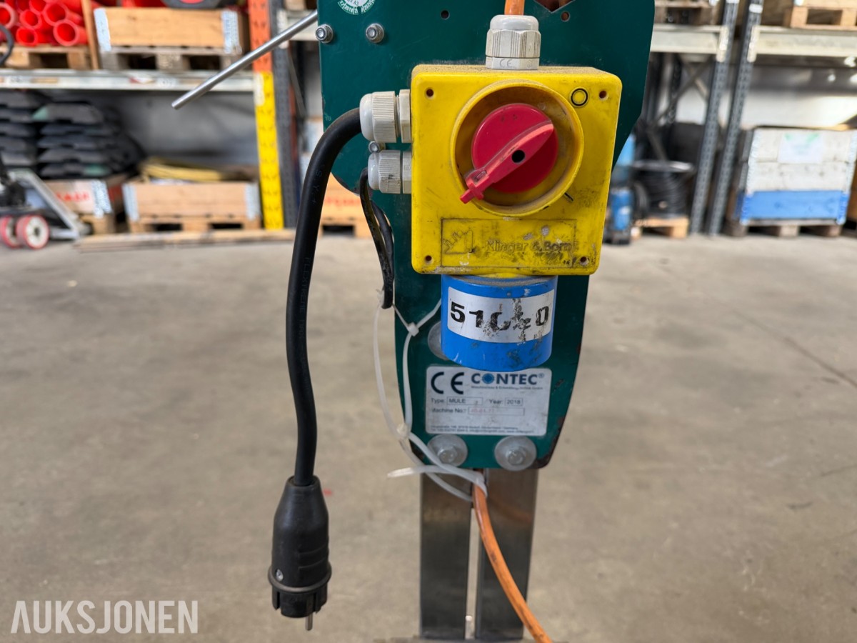 2018 Contec Mule beleggstripper - reparasjons objekt
