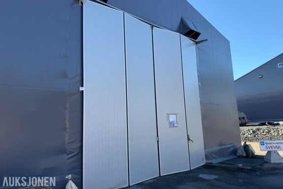 Prido Ecolid Foldeport 5000 x 5000 mm. bxh. Isolert / Rep objekt