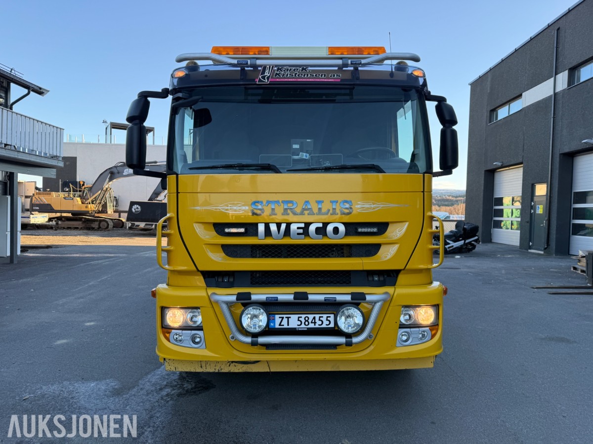 2009 Iveco Stralis 450 krokbil, Multilift EU-godkjent 