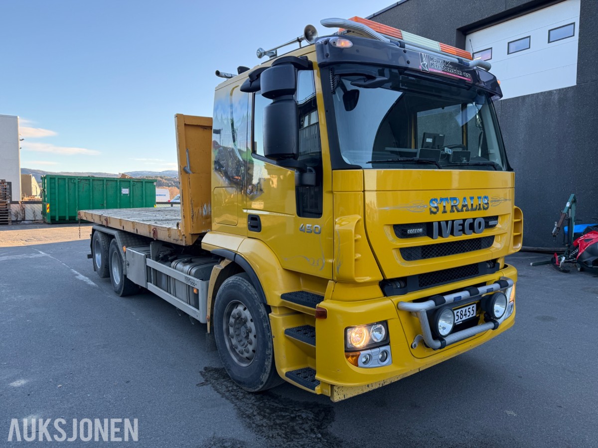 2009 Iveco Stralis 450 krokbil, Multilift EU-godkjent 