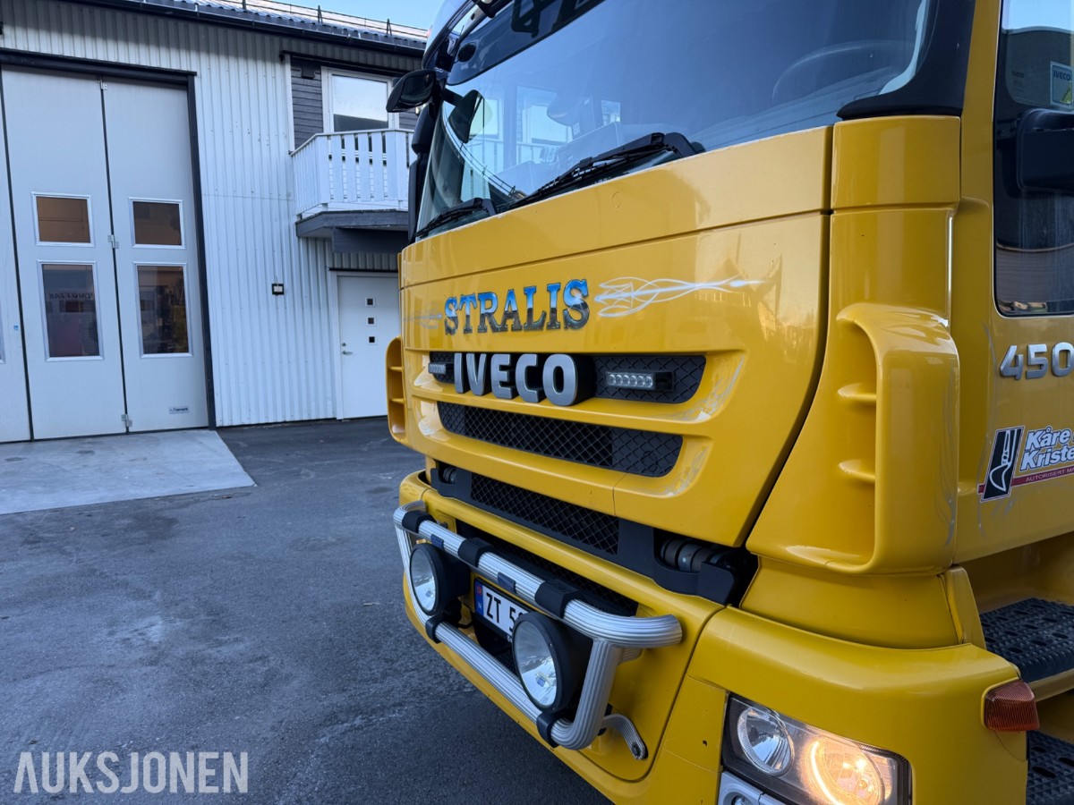 2009 Iveco Stralis 450 krokbil, Multilift EU-godkjent 