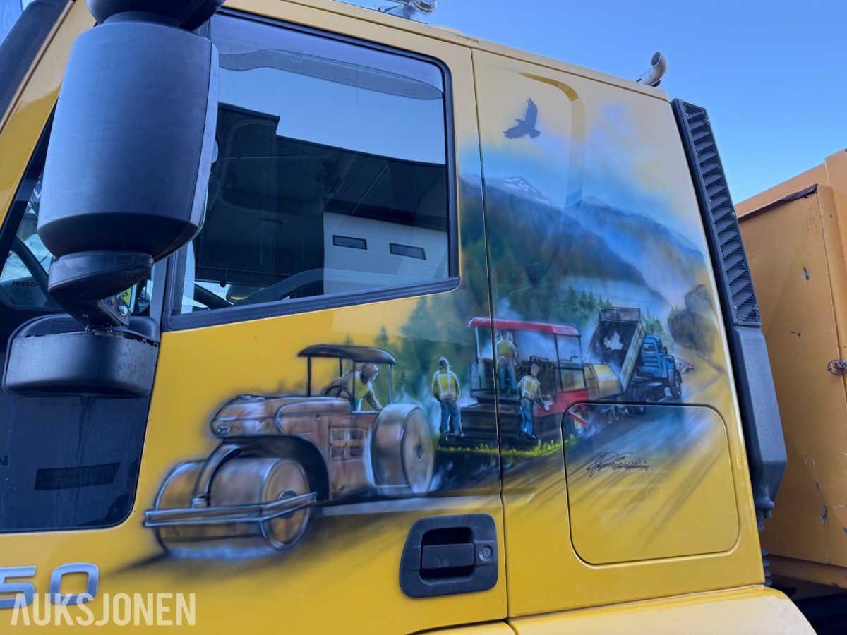 2009 Iveco Stralis 450 krokbil, Multilift EU-godkjent 