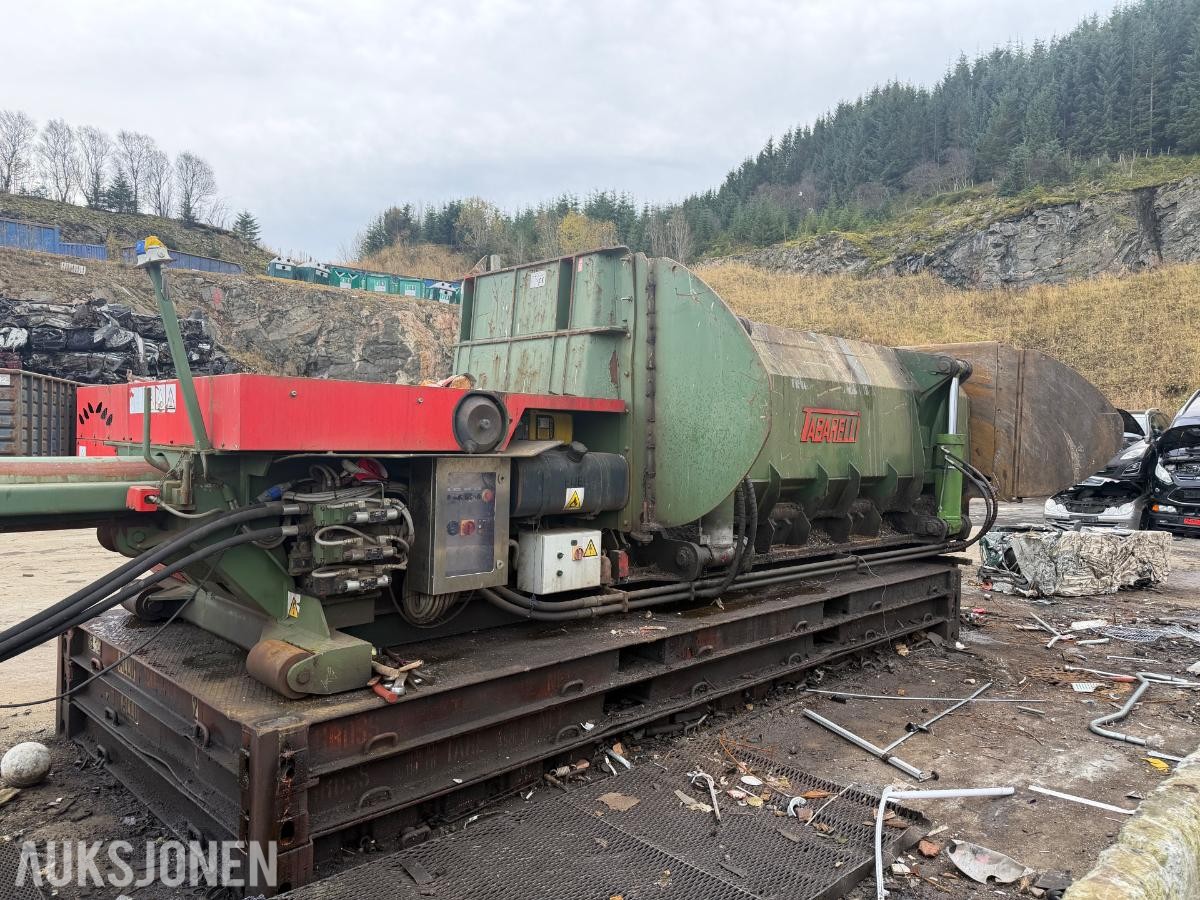 2017 Tabarelli Pressa S5000 - Hydraulisk skrapjernspresse på krokramme