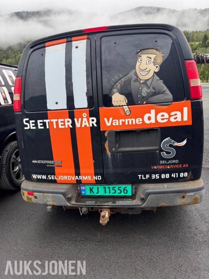 2014 Chevrolet Express 5.3-314 4X4 191093km bensin/gass