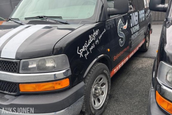 2014 Chevrolet Express 5.3-314 4X4 191093km bensin/gass
