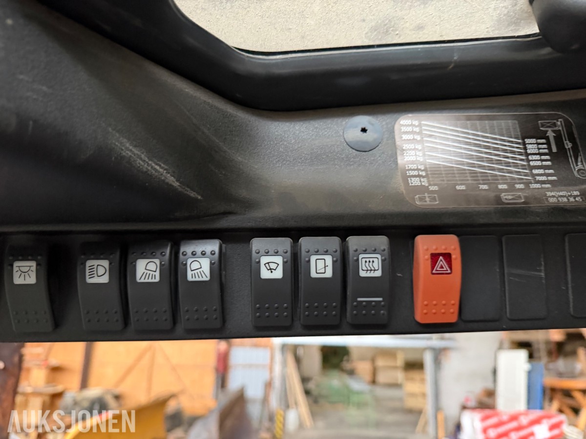 2012 mod. Linde H40D. Motvektstruck. Rep objekt
