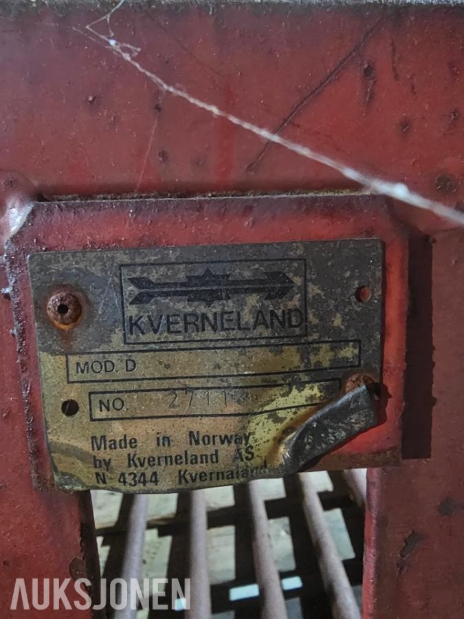 1990 Kverneland D Steinsvand med trekantfeste