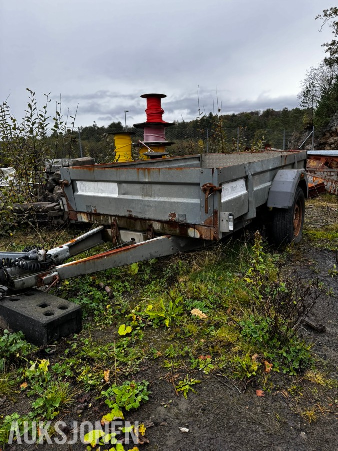 2008 Brenderup 2260S varehenger – 1300 kg totalvekt / 990 kg nyttelast