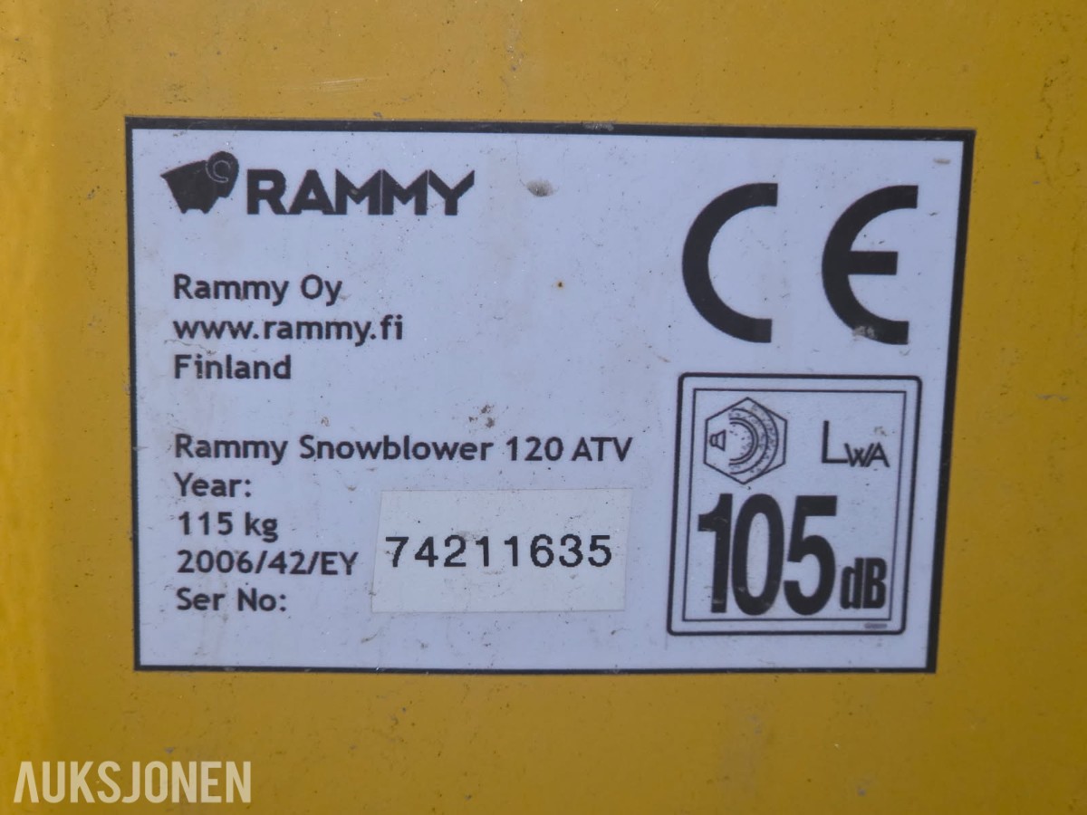 2020 Rammy 120 fres