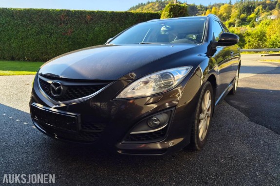 2010 MAZDA 6 2.2 DIESEL 129HK HENGERFESTE, S+V DEKK, EU OK TIL 01.2028