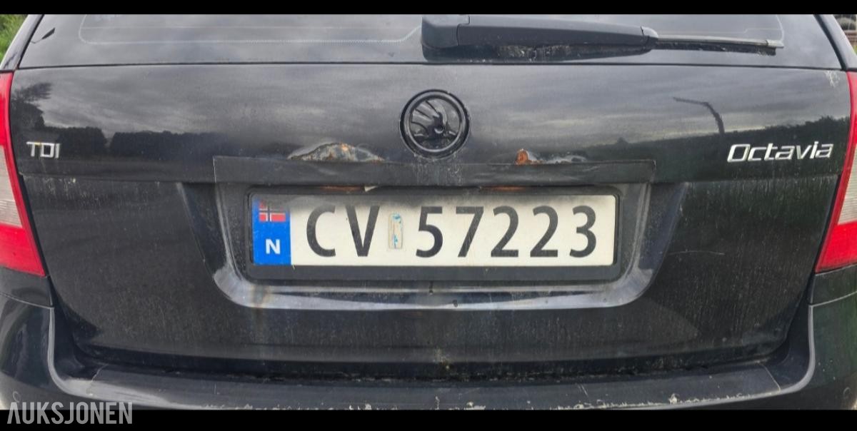 2010 SKODA OCTAVIA 1.6 TDI 105HK DSG ELEGANCE EU-OK 03.28 HENGERFESTE