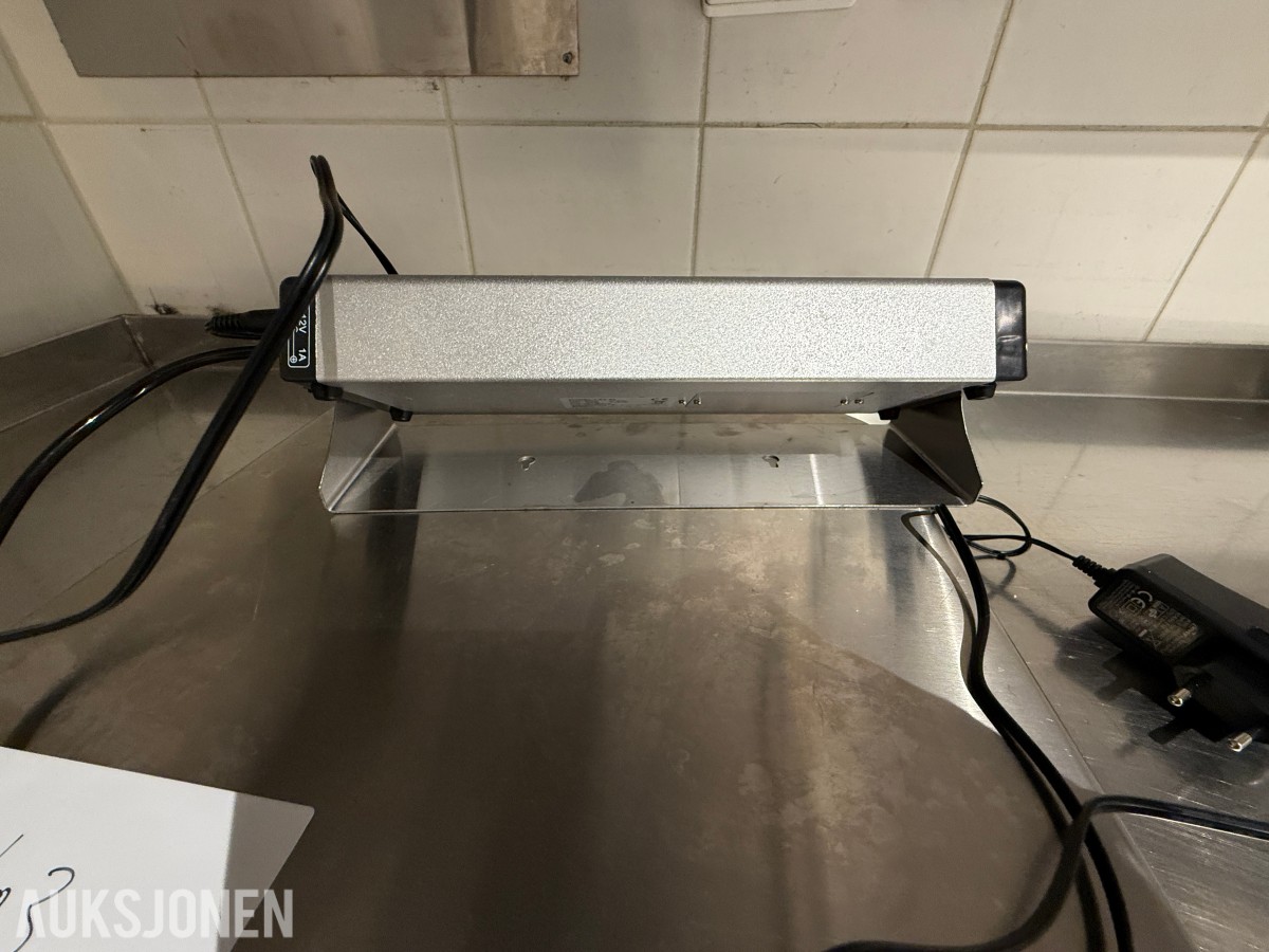 Lidén LE2-60 – Elektronisk industrivekt / benkvekt – Kapasitet 60 kg