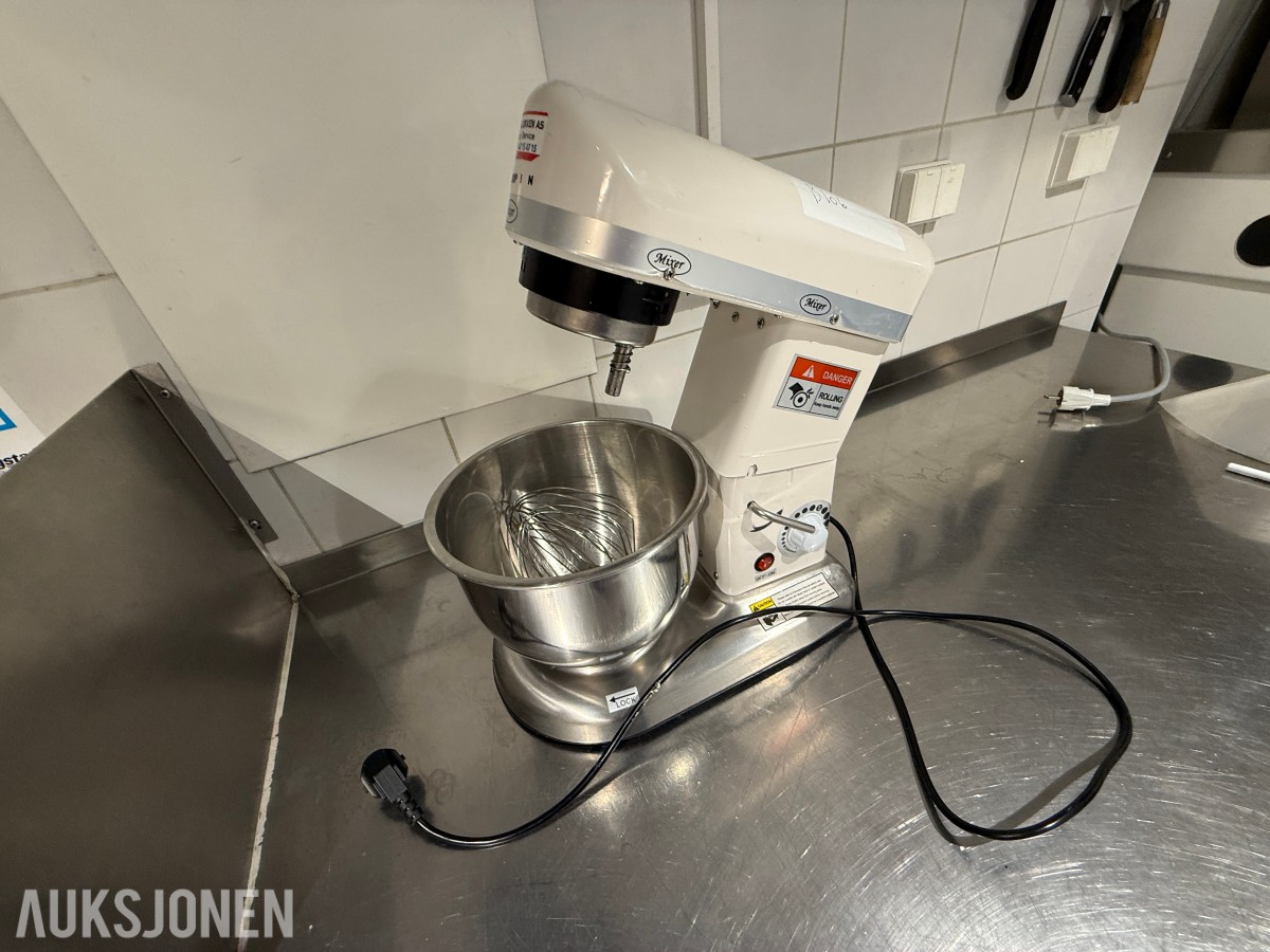 Hurakan HKN-KS5 kjøkkenmaskin / planetmikser – 500 W – Med rustfri bolle 