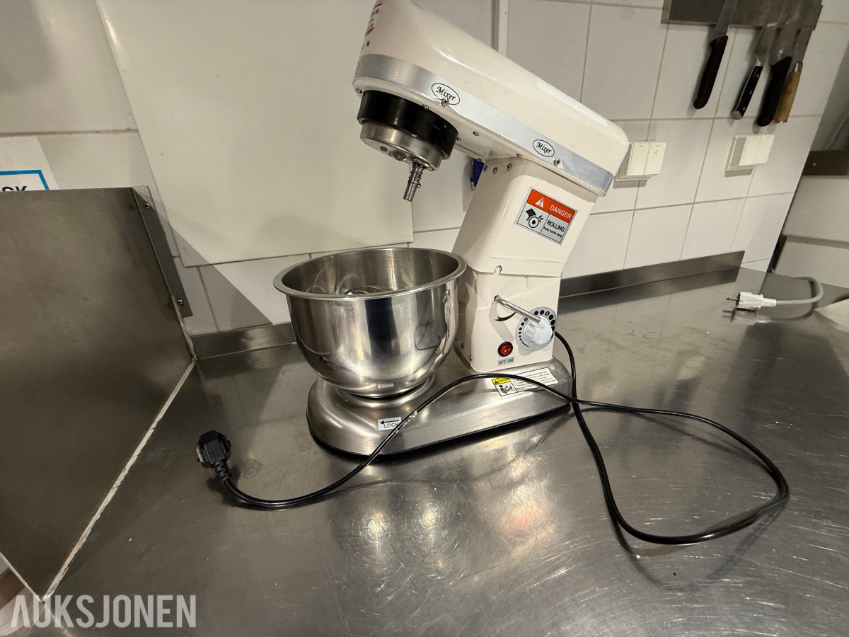 Hurakan HKN-KS5 kjøkkenmaskin / planetmikser – 500 W – Med rustfri bolle 