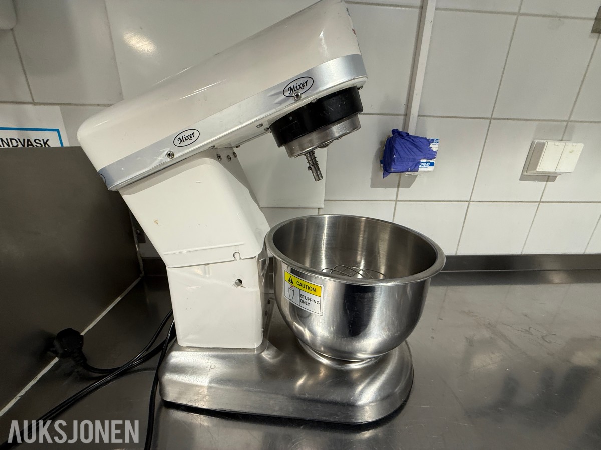 Hurakan HKN-KS5 kjøkkenmaskin / planetmikser – 500 W – Med rustfri bolle 