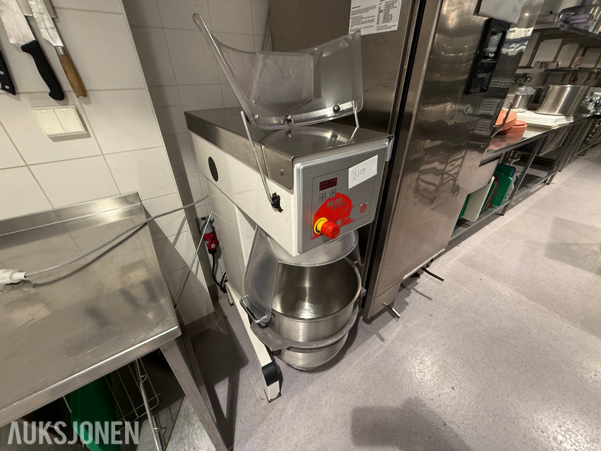 Bear Varimixer AR40/VL1 – 40 liters industrimikser / planetmikser – 2017-modell 