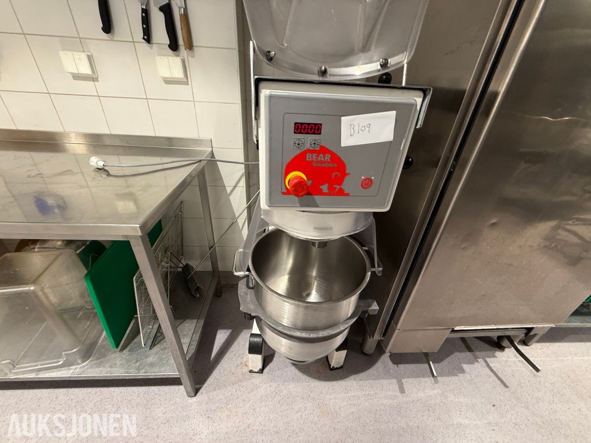 Bear Varimixer AR40/VL1 – 40 liters industrimikser / planetmikser – 2017-modell 