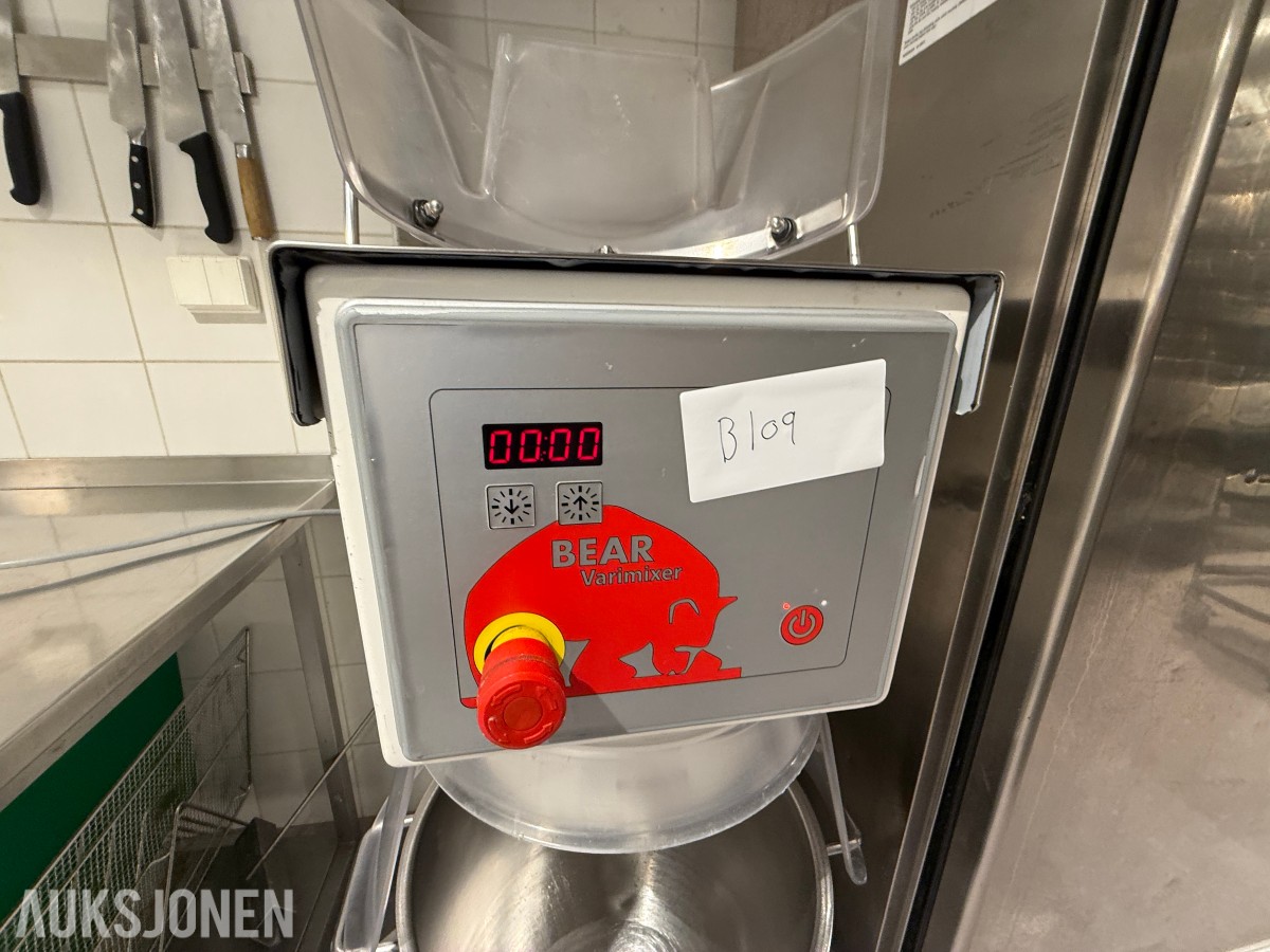Bear Varimixer AR40/VL1 – 40 liters industrimikser / planetmikser – 2017-modell 