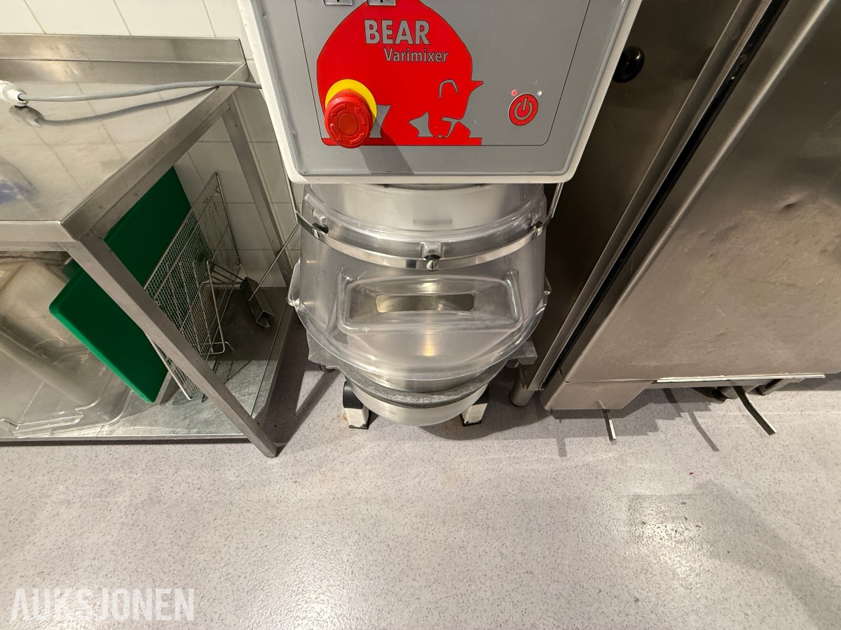 Bear Varimixer AR40/VL1 – 40 liters industrimikser / planetmikser – 2017-modell 