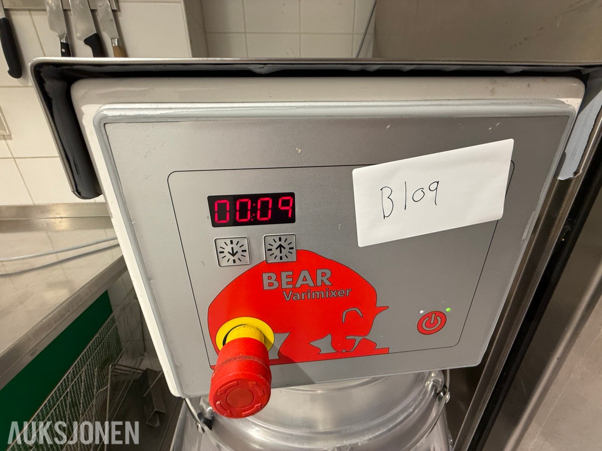Bear Varimixer AR40/VL1 – 40 liters industrimikser / planetmikser – 2017-modell 