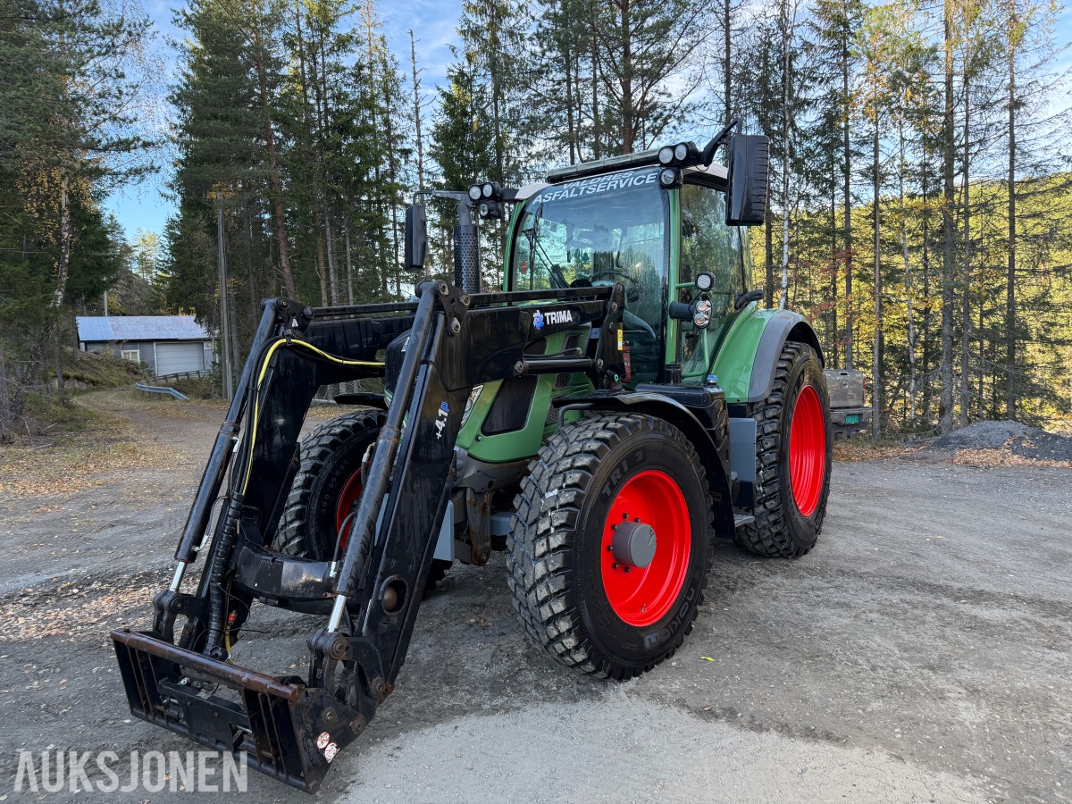 2016 Fendt 516 Vario m/Frontlaster 50Km/t