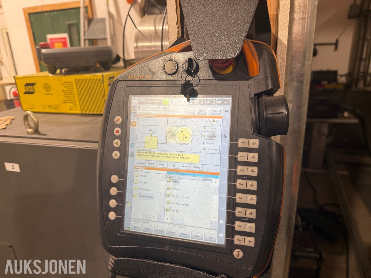 2018 Sveiserobot m/Manipulator Kuka KR 1602