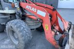 2006 Atlas 75S Hjullaster, SVING PÅ LASTER, skuffer, pallegafler