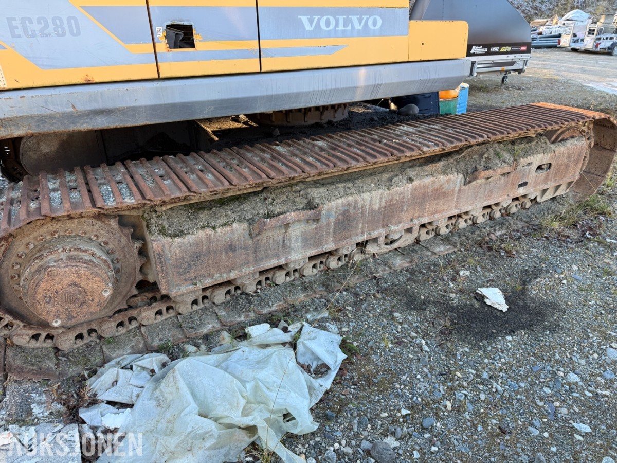1998 Volvo EC280 Beltegraver, 9 129 t