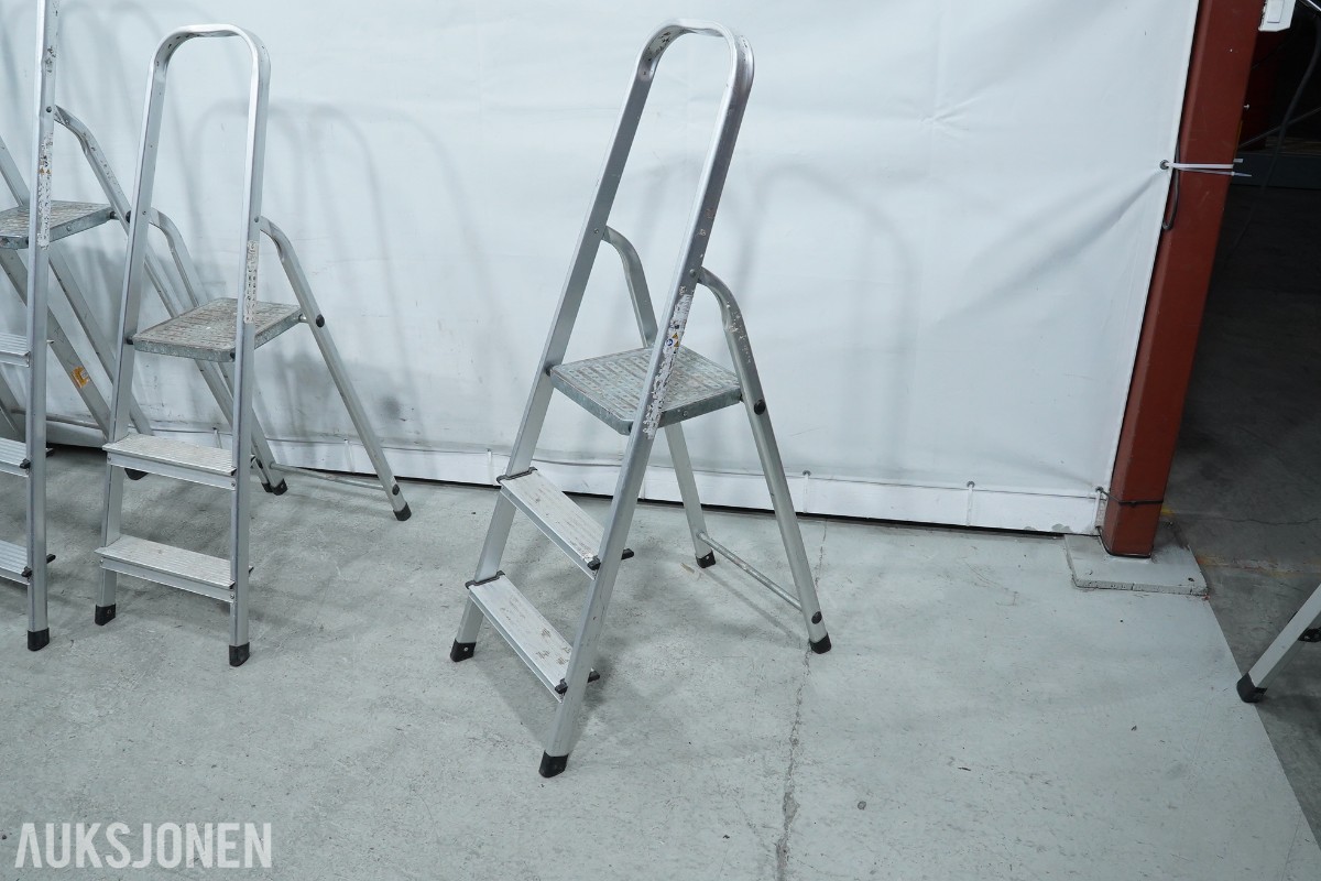 Parti Zarges trappestiger i aluminium