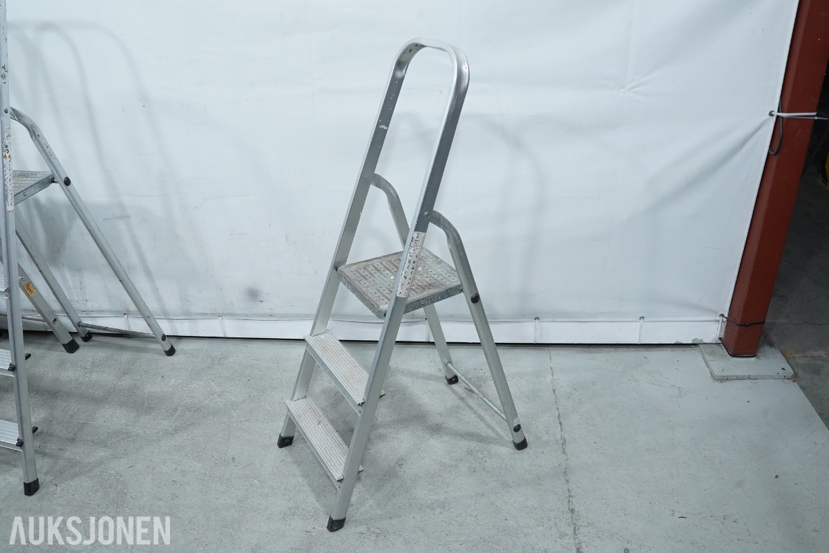 Parti Zarges trappestiger i aluminium