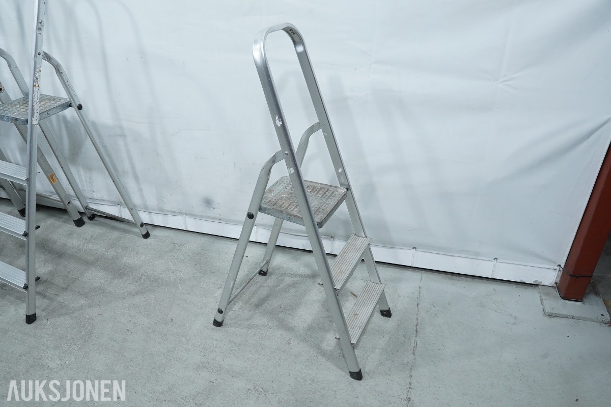 Parti Zarges trappestiger i aluminium