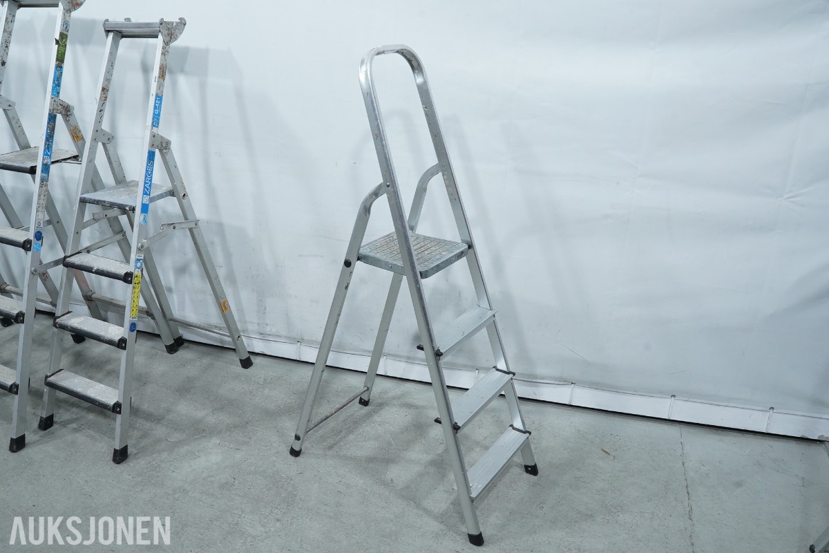 Parti Zarges trappestiger i aluminium