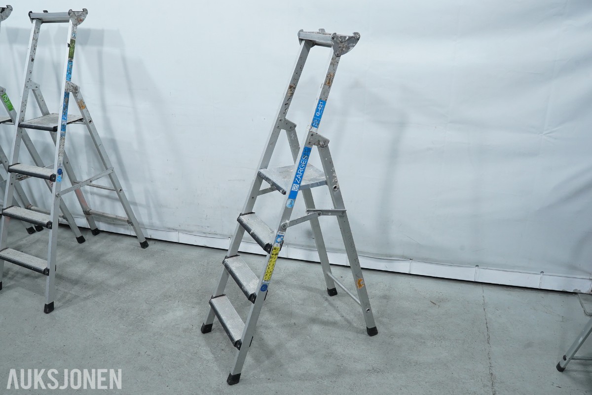 Parti Zarges trappestiger i aluminium