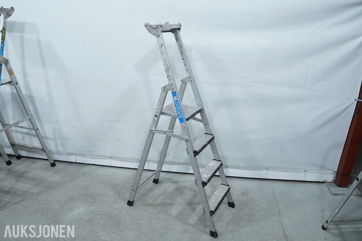 Parti Zarges trappestiger i aluminium